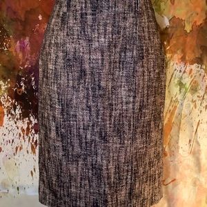 YSL Yves Saint Laurent Italy Pink Tweed Skirt S